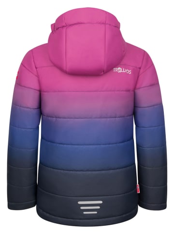 Trollkids Ski-/ Snowboardjacke "Hemsedal" in Pink/ Schwarz