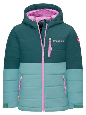 Trollkids Ski-/ Snowboardjacke "Hemsedal XT" in Grün