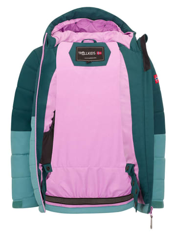 Trollkids Ski-/snowboardjas "Hemsedal XT" groen