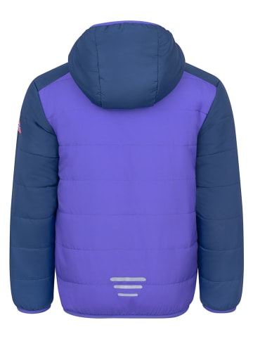 Trollkids Omkeerbare winterjas "Sandvika" beige/blauw