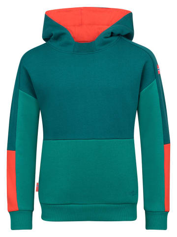 Trollkids Hoodie "Rondane" in Grün