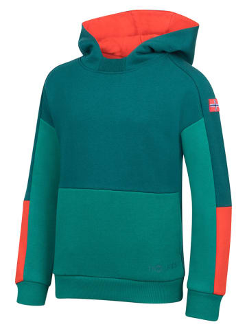 Trollkids Bluza "Rondane" w kolorze zielonym