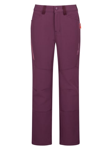 Trollkids Softshellbroek "Femund" paars