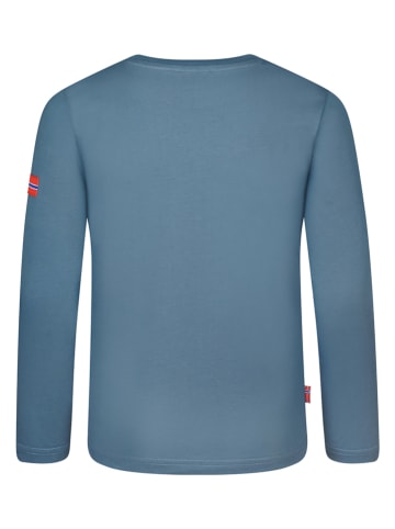 Trollkids Longsleeve "Stavanger" in Blau