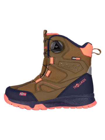 Trollkids Winterboots "Kirkenes" kaki