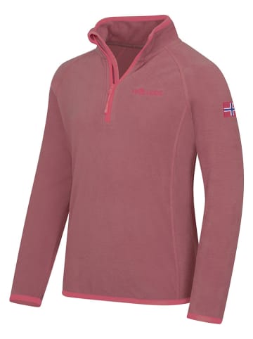 Trollkids Bluza polarowa "Nordland" w kolorze jasnoróżowym