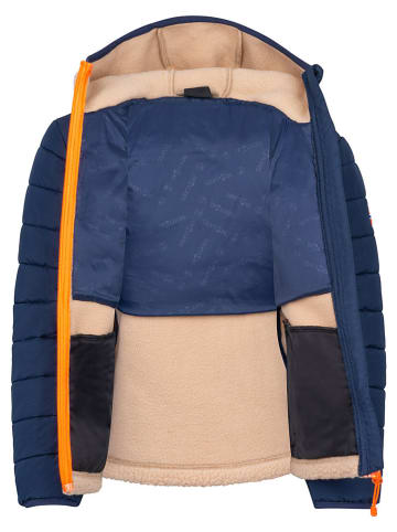 Trollkids Hybridjacke "Romsdalen" in Beige/ Blau
