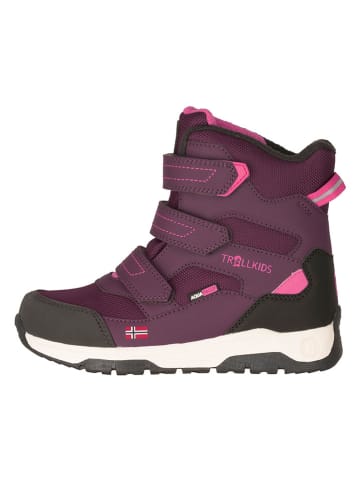 Trollkids Winterboots "Lofoten" in Lila