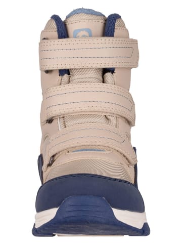 Trollkids Winterboots "Lofoten" in Beige/ Blau