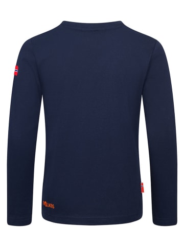 Trollkids Longsleeve "Halsafjord" in Dunkelblau