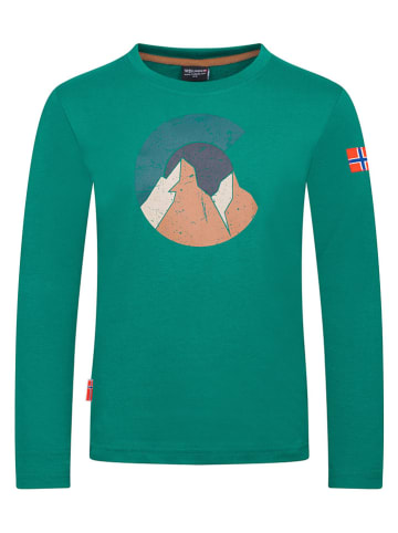 Trollkids Longsleeve "Halsafjord" in Grün