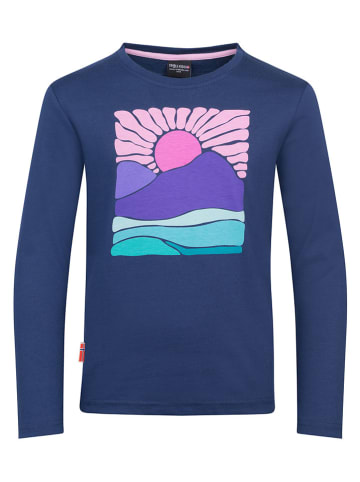 Trollkids Longsleeve "Falketind" blauw