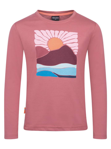 Trollkids Longsleeve "Falketind" in Rosa