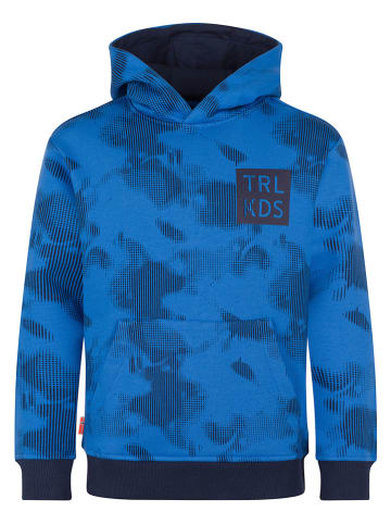 Trollkids Hoodie "Lifjell" in Blau