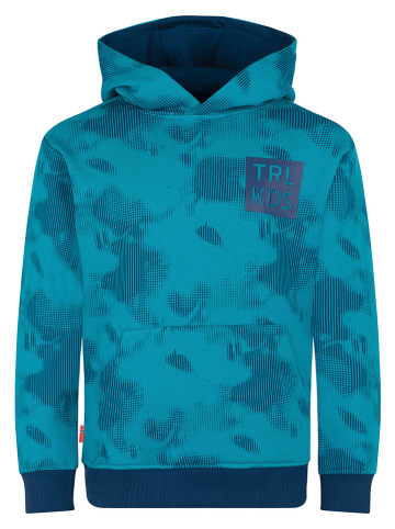 Trollkids Hoodie "Lifjell" in Blau