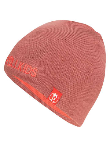 Trollkids Omkeerbare beanie "Troll" oranje