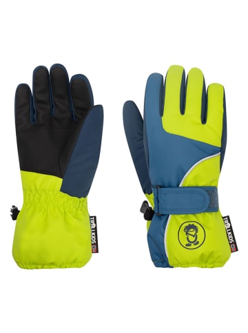Trollkids Funktions-Handschuhe "Troll" in Gelb/ Blau