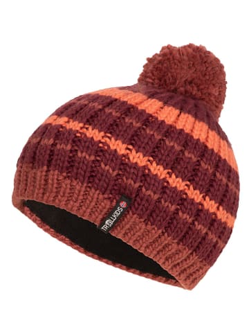 Trollkids Mütze "Hafjell" in Rot/ Orange