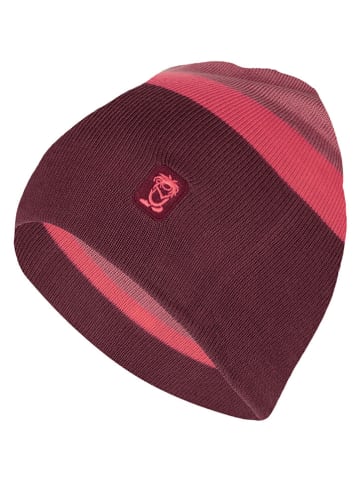 Trollkids Czapka beanie "Nordland" w kolorze fioletowo-jasnoróżowym