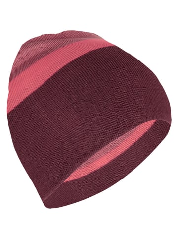 Trollkids Czapka beanie "Nordland" w kolorze fioletowo-jasnoróżowym