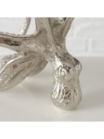 Boltze Flaschenträger "Octo" in Silber - (B)12 x (H)15,5 cm