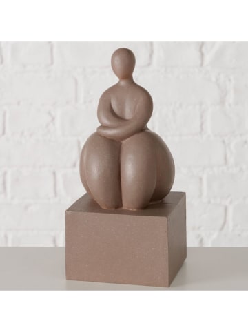 Boltze Dekofigur "Jolante" in Hellbraun - (H)22 cm