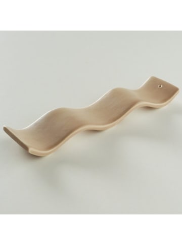 Boltze Uchwyt "Wave" w kolorze beżowym na kadzidełka - dł. 32 cm