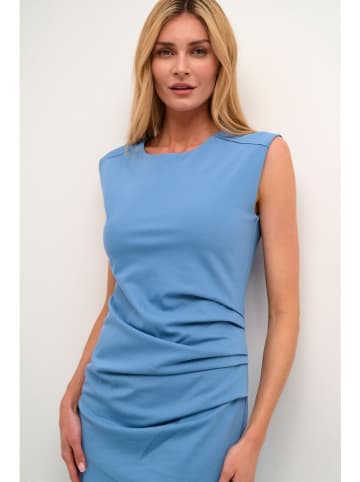 Kaffe Kleid in Blau