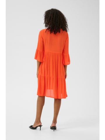 Kaffe Jurk oranje