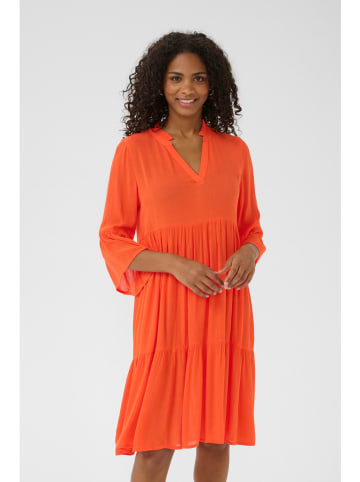 Kaffe Jurk oranje