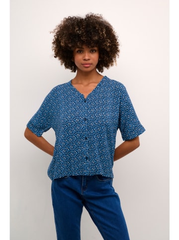 Cream Bluse in Dunkelblau/ Blau