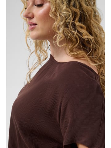 KAFFE curve Bluse in Braun