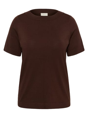KAFFE curve Pullover in Braun