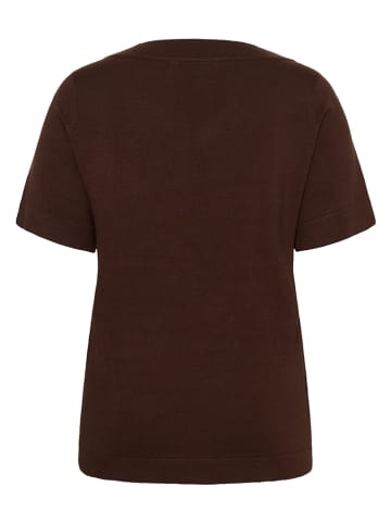 KAFFE curve Pullover in Braun