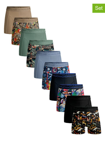 Muchachomalo 10-delige set: boxershorts meerkleurig