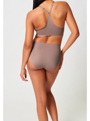 Skiny Figi high waist w kolorze szarobrązowym