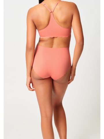 Skiny Figi high waist w kolorze łososiowym