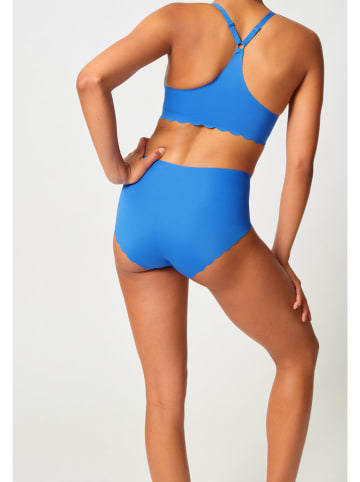 Skiny Figi high waist w kolorze niebieskim