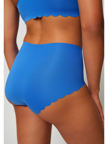 Skiny Figi high waist w kolorze niebieskim