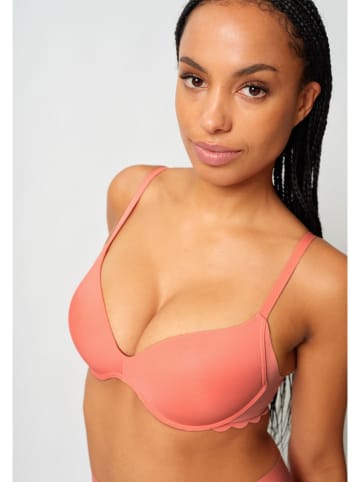 Skiny Push-up-BH in Lachs
