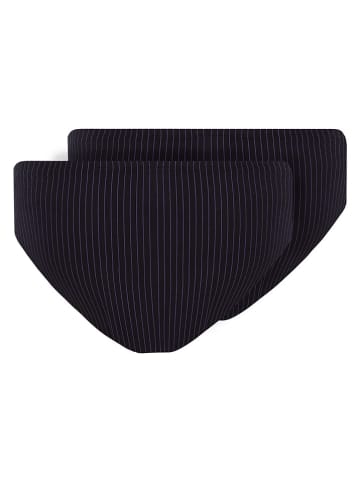 Skiny 2er-Set: Slips in Schwarz