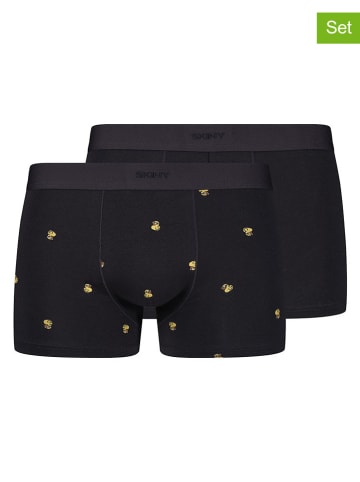 Skiny 2-delige set: boxershorts zwart