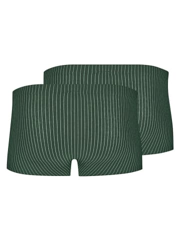 Skiny 2er-Set: Boxershorts in Grün