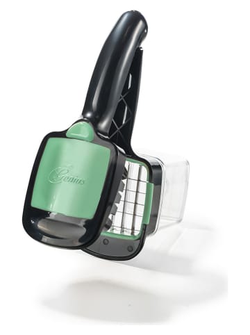 Nicer Dicer 7-delige snijmessenset ''Nicer Dicer Quick'' zwart/groen