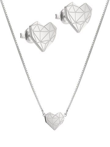 Liebeskind 2-delige sieradenset: ketting en oorstekers