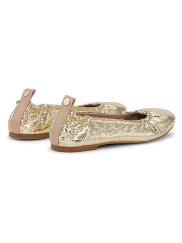Ilse Jacobsen Ballerinas in Gold