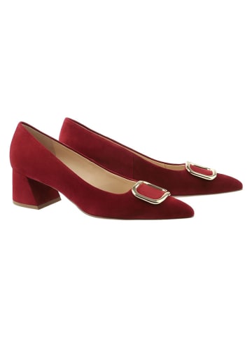 Högl Leren pumps "Harriet" bordeaux