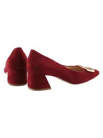 Högl Leren pumps "Harriet" bordeaux
