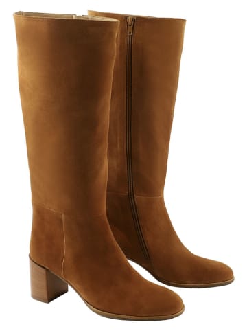 Högl Leder-Stiefel "Jess" in Camel