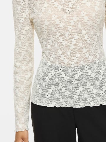 Vila Bluse "Fay" in Creme